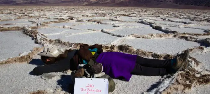 Walk Across Death Valley & Lowest Point in North America!