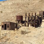 John Cyty's cabin and stamp mill, Death Valley National Park, California