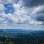 Views from a pulloff at Lover's Leap, Blue Ridge Parkway, Virginia