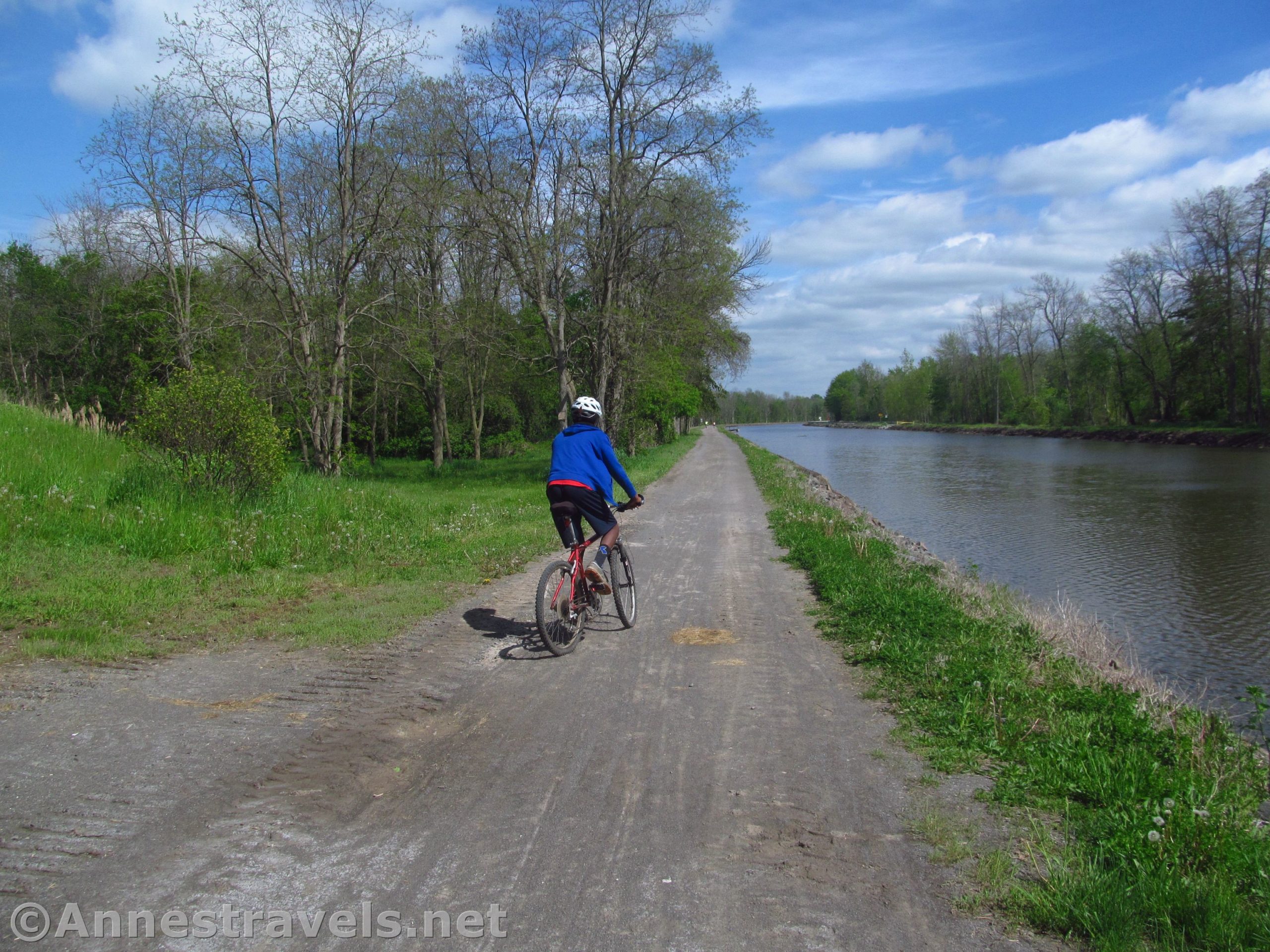 Erie Canal Path near San Souci Park, Brockport, New York