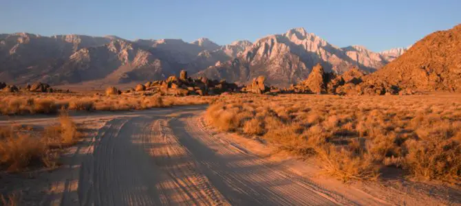Photographing Sunrise at the Alabama Hills