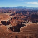 Monument Basin from the White Rim Overlook, Island in the Sky, Canyonlands National Park, Utah