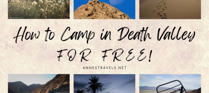 How to Camp in Death Valley – for Free!