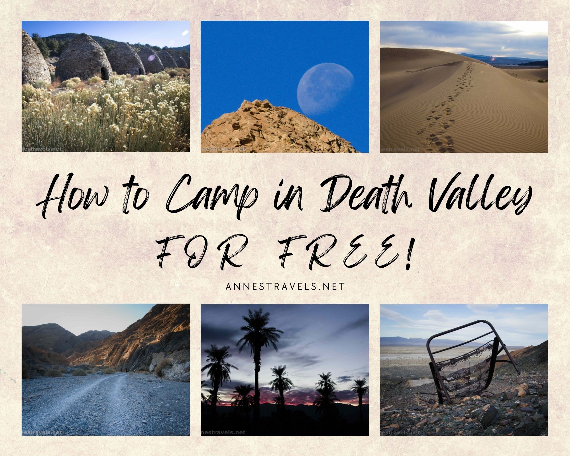 How to Camp for Free in Death Valley National Park!