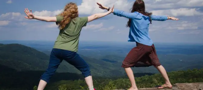 Rocky Knob Overlooks on the Blue Ridge Parkway