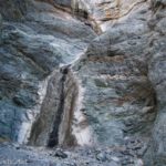 Dry waterfall in Willow Canyon, Death Valley National Park, California