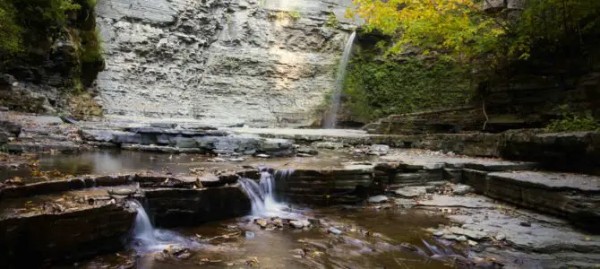 Eagle Cliff Falls in Havana Glen