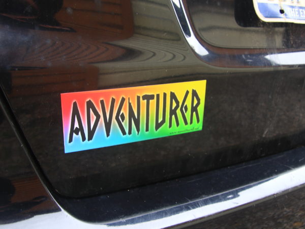 "Adventurer" Car Magnet
