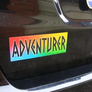 "Adventurer" Car Magnet