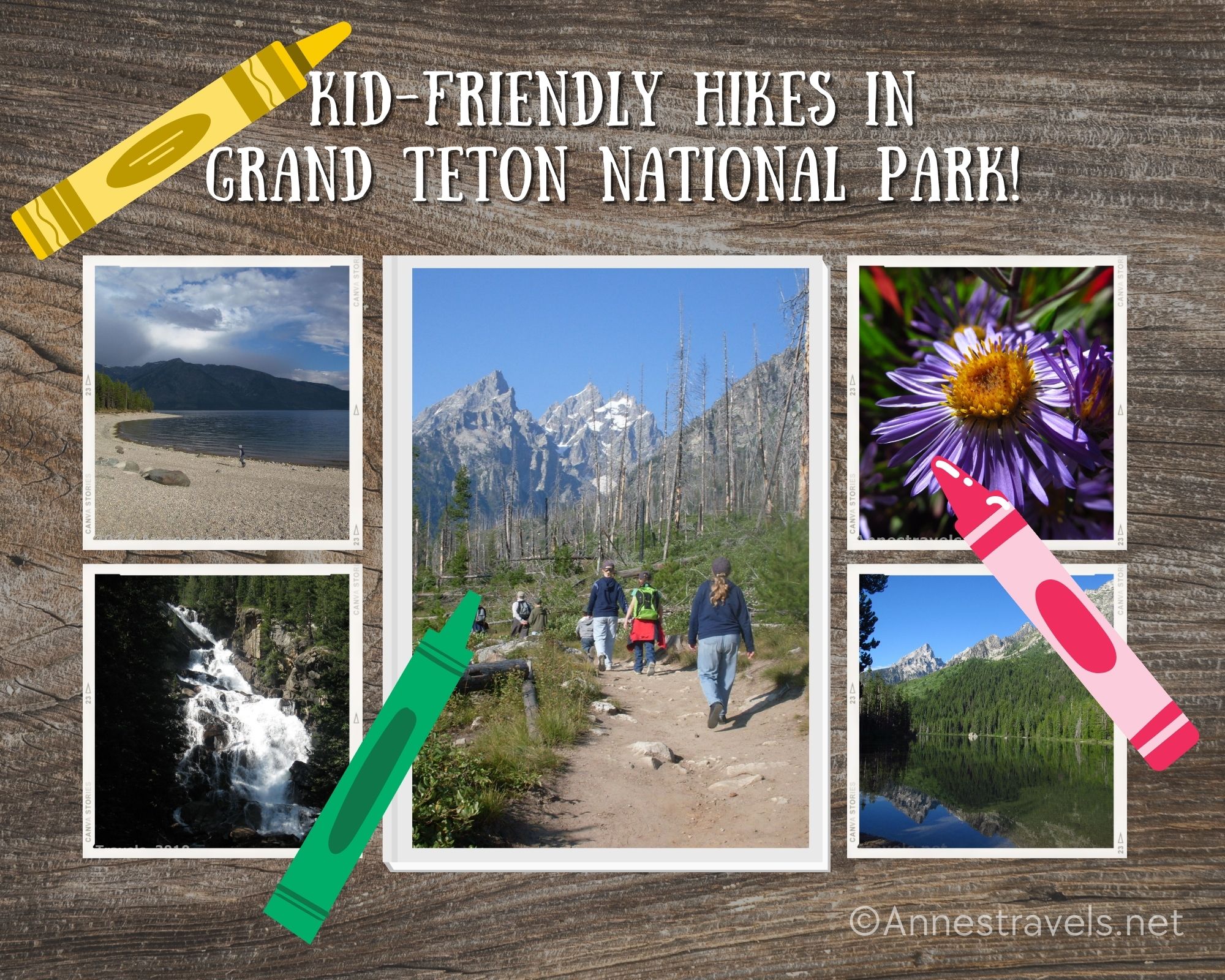 The best child-friendly hikes in Grand Teton National Park, Wyoming!