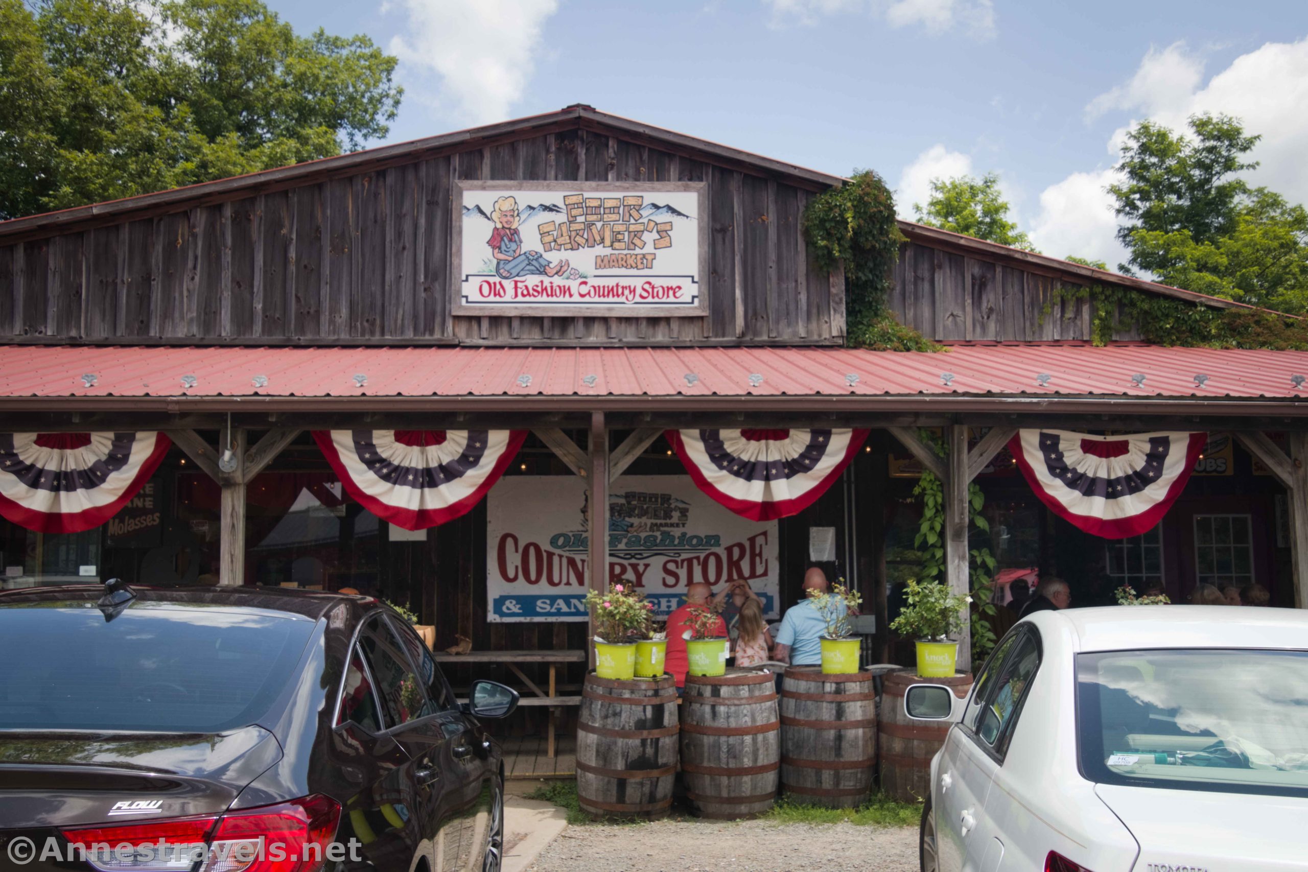 4th of July at the Poor Farmer's Market in the Meadows of Dan near the Blue Ridge Parkway, Virginia