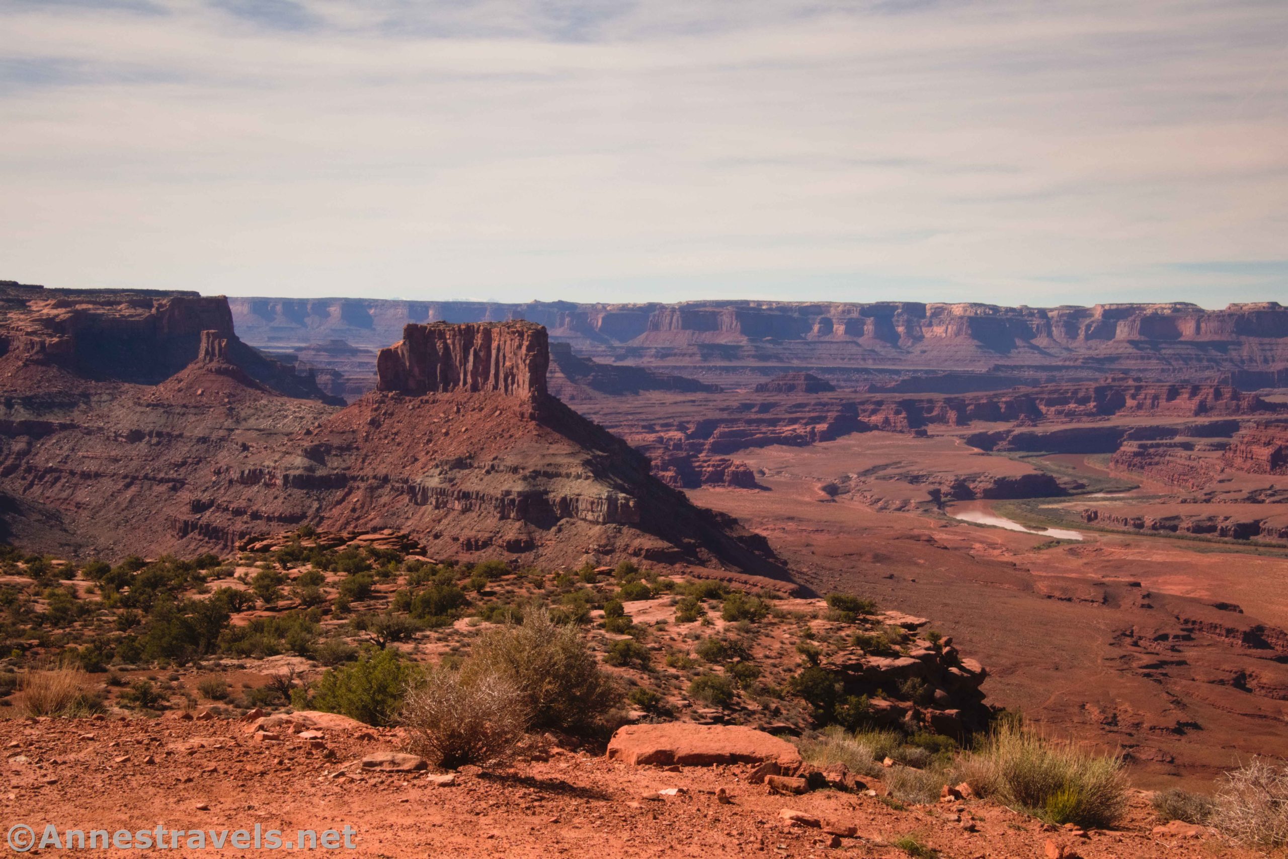 A rock formation near Minor Overlook, Canyon Rims National Recreation Area, Utah