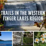 Some of the best trails in the western Finger Lakes Region, New York