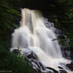 Erie Falls in Ricketts Glen State Park after a heavy rain, Pennsylvania