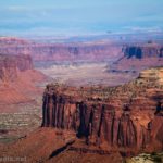 The Orange Cliffs in Millard Canyon below Observation Rock, Glen Canyon National Recreation Area, Maze District, Canyonlands, Utah