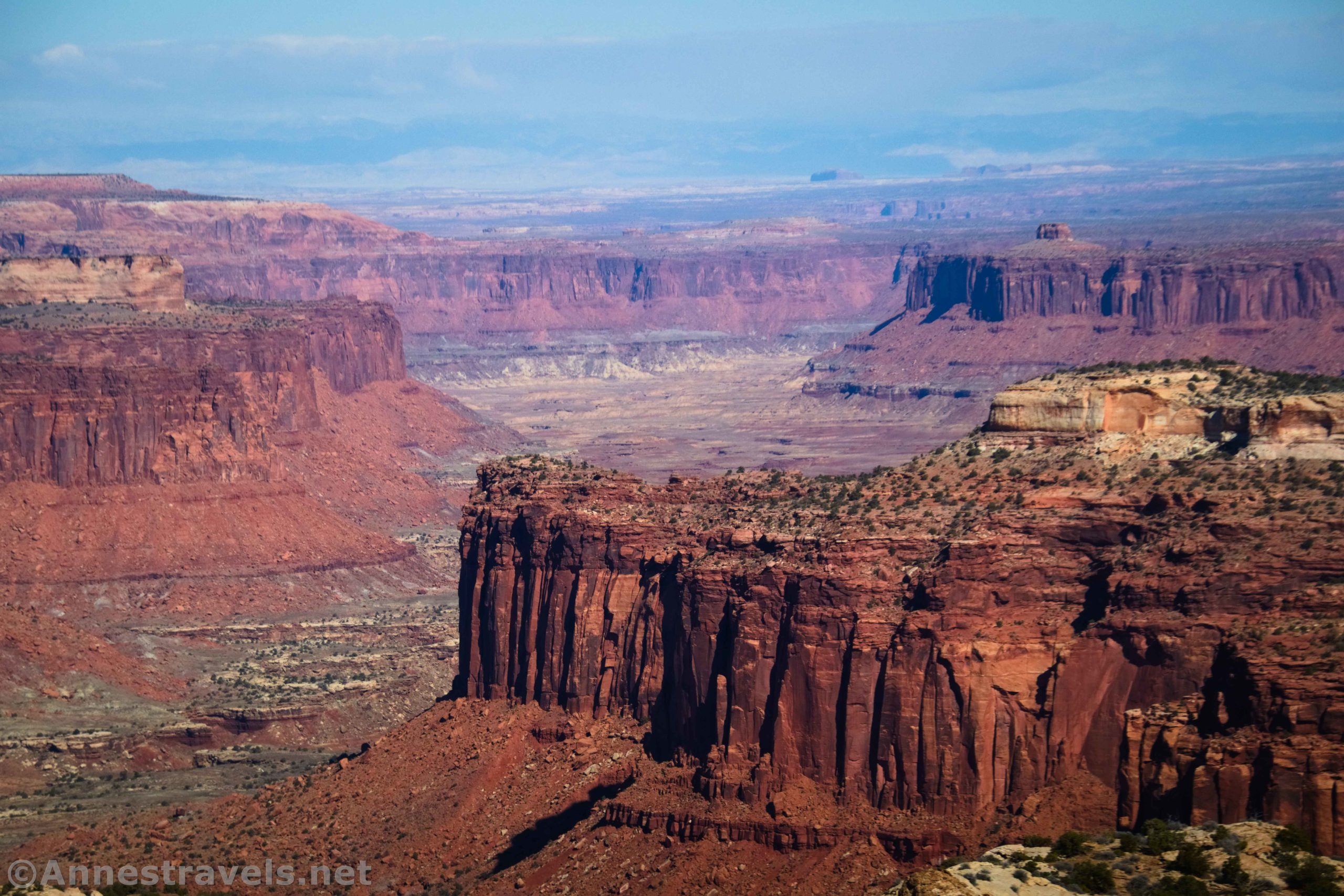 The Orange Cliffs in Millard Canyon below Observation Rock, Glen Canyon National Recreation Area, Maze District, Canyonlands, Utah