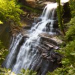 Views of Brandywine Falls from the upper viewing area, Cuyahoga Valley National Park, Ohio
