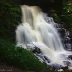 Erie Falls in Ganoga Glen, Ricketts Glen State Park, Pennsylvania