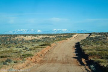 Driving the Hans Flat Road to the Maze District