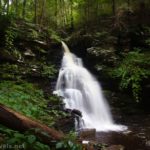 Ozone Falls in Glen Leigh, Ricketts Glen State Park, Pennsylvania