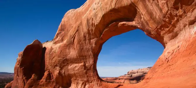 Scrambling Up through Wilson Arch