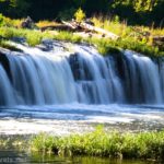 A small part of Lower Sandstone Falls, New River Gorge National Park, West Virginia