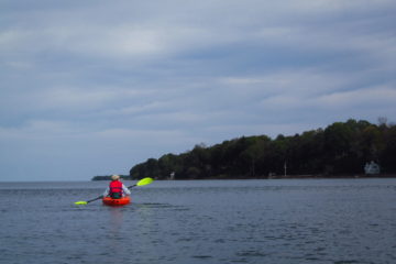 Paddling Lake Ontario: Sandbar Park to Webster Park