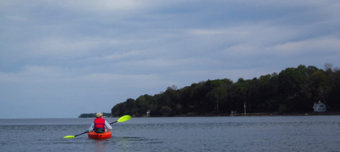 Paddling Lake Ontario: Sandbar Park to Webster Park