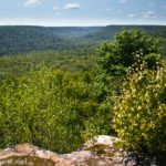 Views toward Ricketts Glen State Park from Coyote Rocks, State Game Lands 57, Pennsylvania