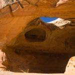 Wildhorse Window in the San Rafael Swell of Utah