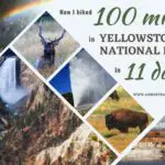 How I hiked 100 miles in Yellowstone National Park in 11 Days, Wyoming