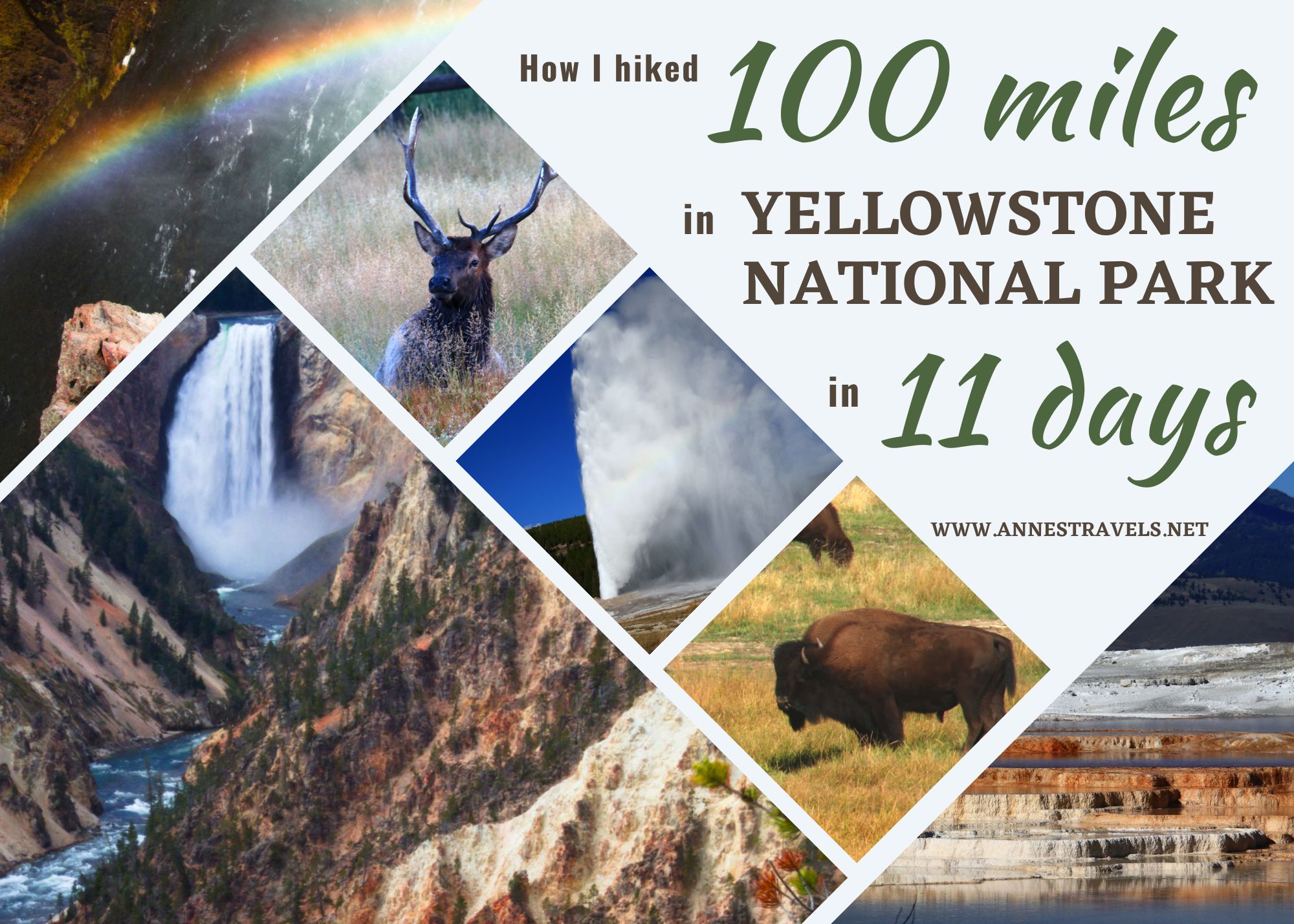 How I hiked 100 miles in Yellowstone National Park in 11 Days, Wyoming