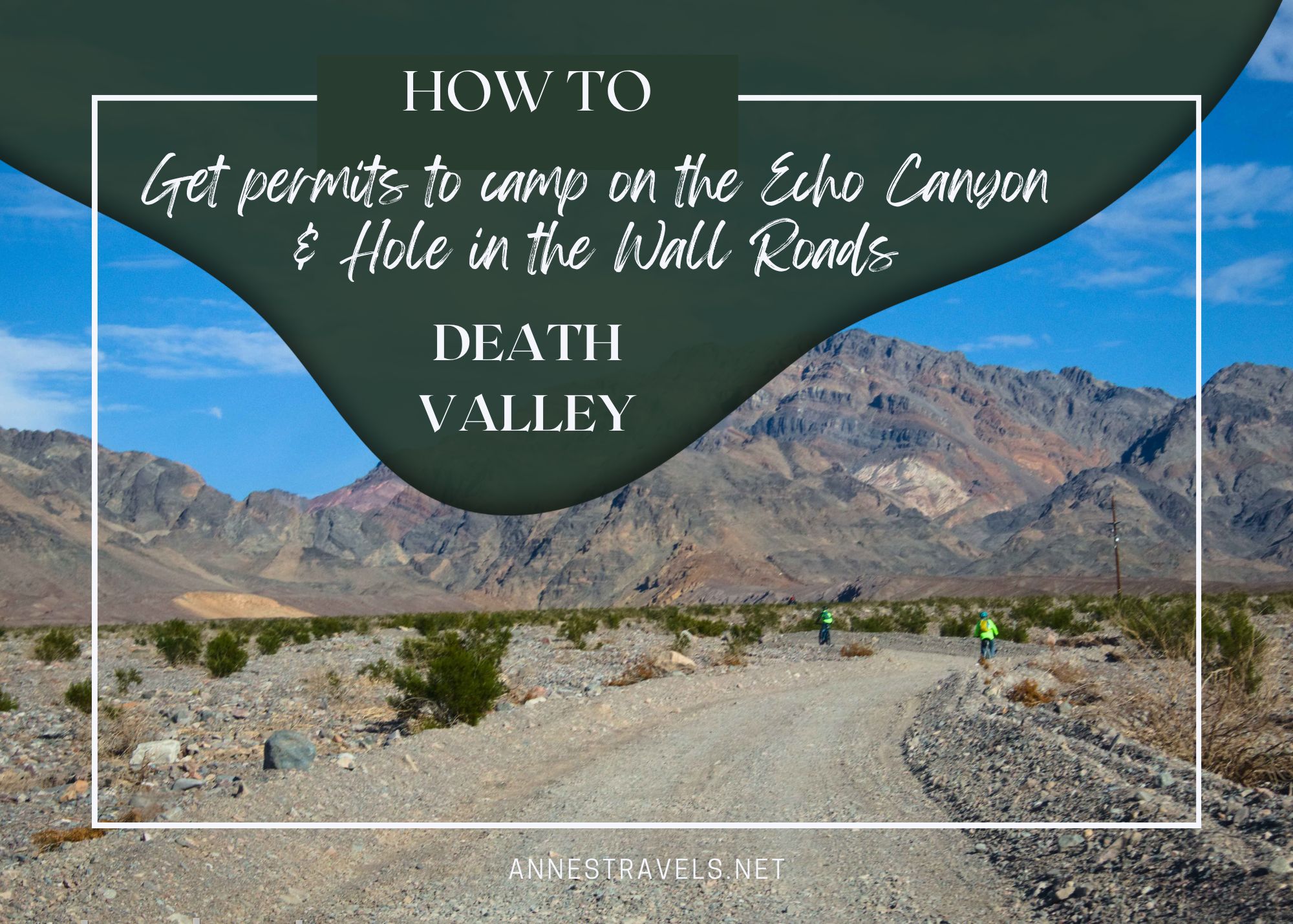 Echo Canyon Road, Death Valley National Park, California