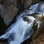 Terraced Falls in Yellowstone National Park, Wyoming