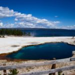 Abyss Pool in the West Thumb Geyser Basin, Yellowstone National Park, Wyoming