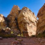 Cliff walls in Bell Canyon, San Rafael Swell, Utah