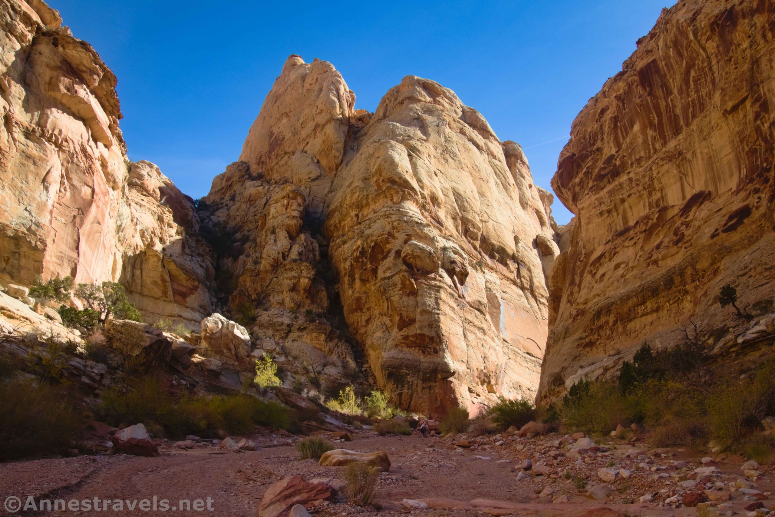 Cliff walls in Bell Canyon, San Rafael Swell, Utah