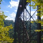 New River Gorge Bridge from the Fayette Station Road, West Virginia