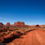 Rock formations and views of the Henry Mountains from the Waterhole Flat Road, Glen Canyon National Recreation Area, Utah