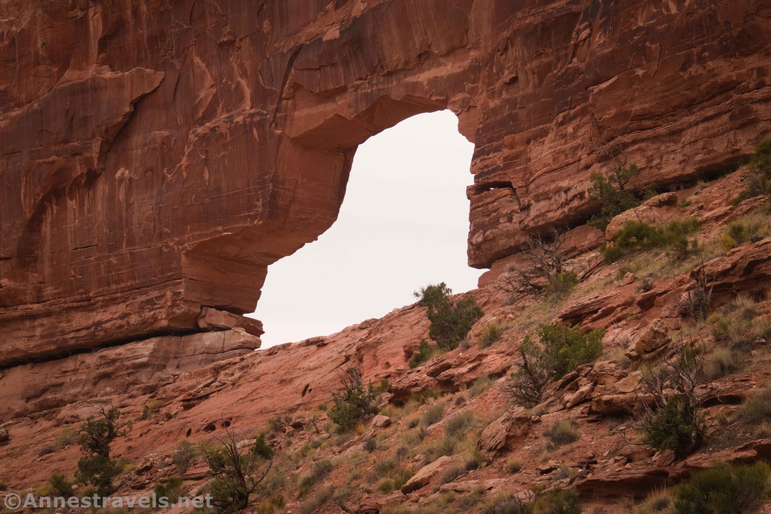 Gold Bar Arch (aka Jeep Arch) near Moab, Utah