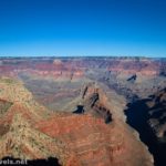 Views from Jicarilla Point to Pollux Temple, Grand Canyon National Park, Arizona