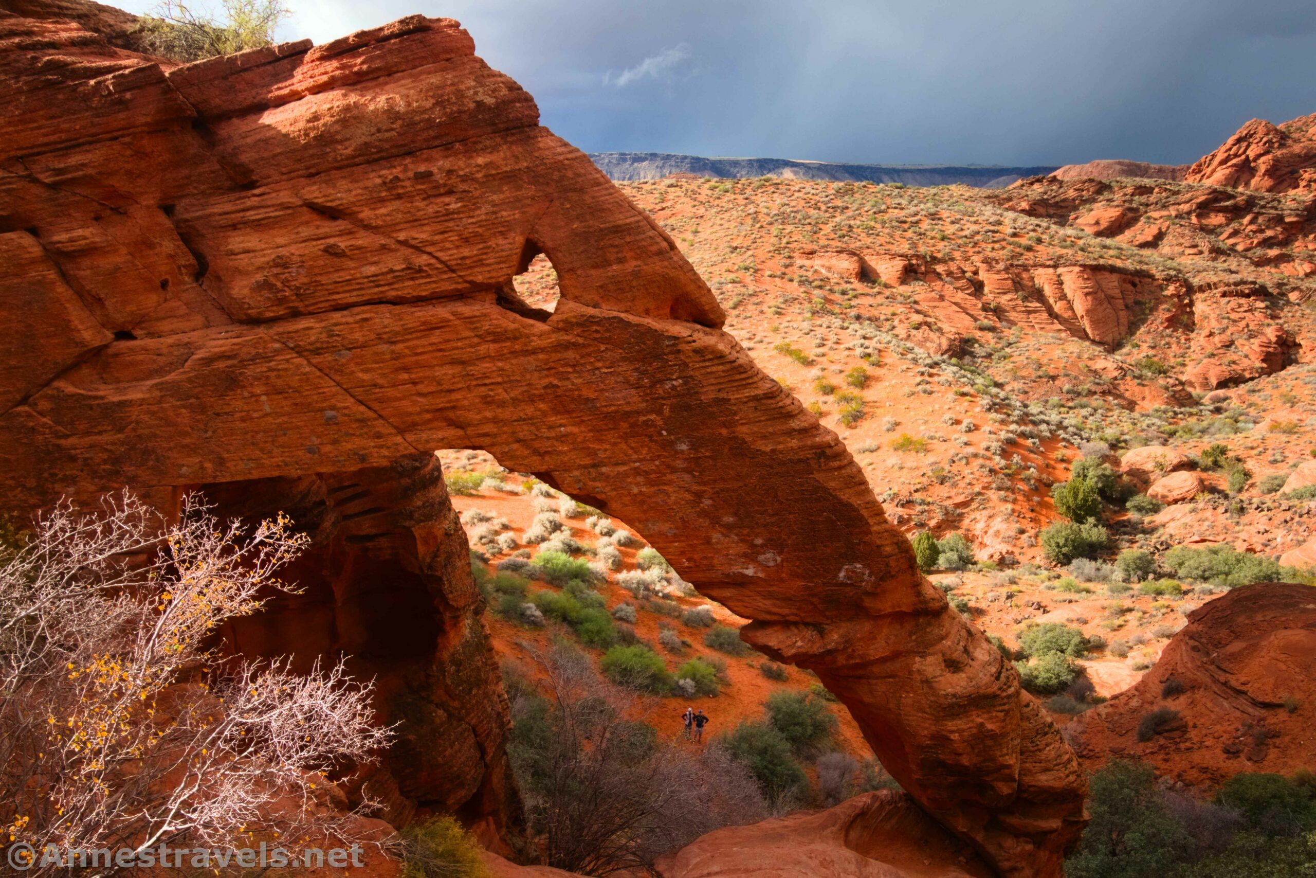 Elephant Arch in the Red Cliffs National Conservation Area, Utah