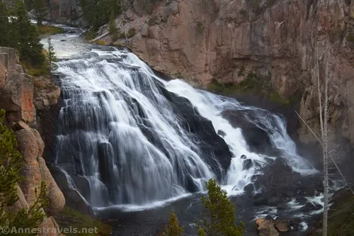 Gibbon Falls in Yellowstone National Park, Wyoming