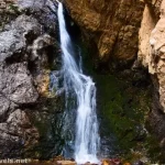 Grotto around Hidden Falls in Big Cottonwood Canyon, Unita-Wasatch-Cache National Forest, Utah
