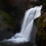 Moose Falls in the early morning, Yellowstone National Park, Wyoming