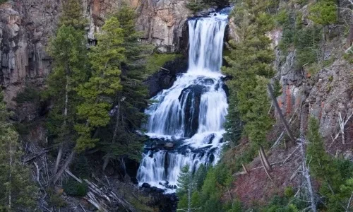 Undine Falls – from Two Vantage Points! Undine Falls – from Two Vantage Points!