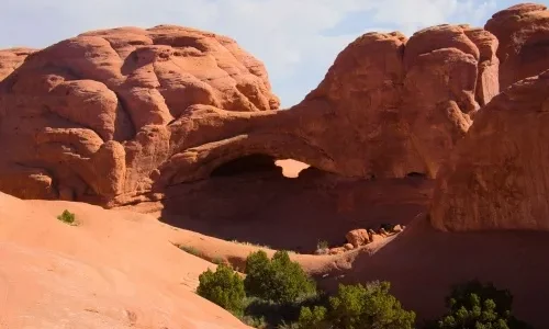 Eye of the Whale Arch + Exploring Whale Canyon