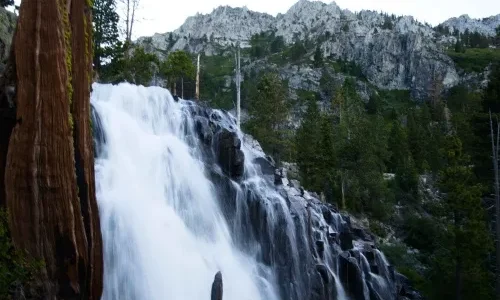 Eagle Falls and Vikingsholm Eagle Falls and Vikingsholm