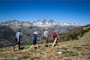 San Joaquin Mountain above Mammoth Lakes