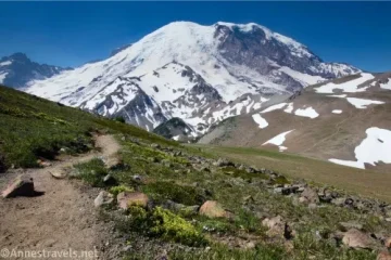 First, Second, and Third Burroughs Mountain